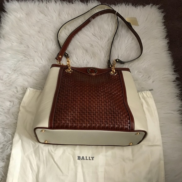 Bally Handbags - Bally Leather Woven Bag